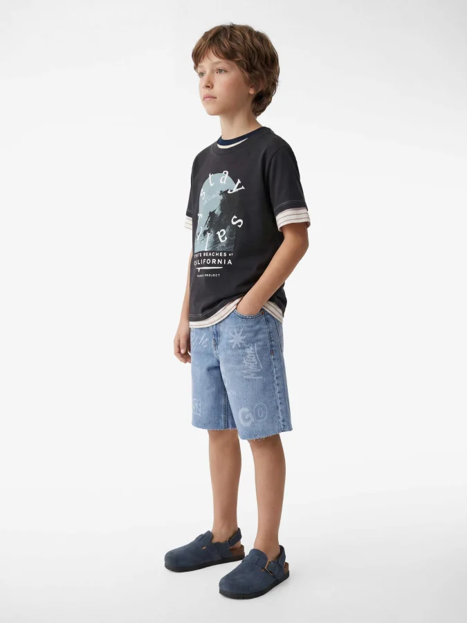 KOTON - Printed Cotton T-Shirt