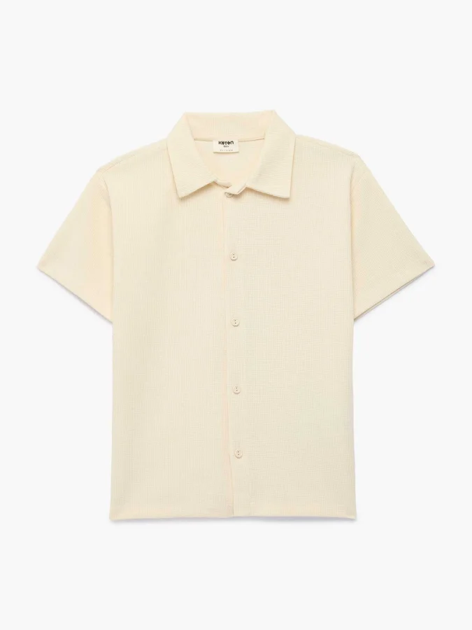 KOTON - Shirt Collar T-Shirt 2