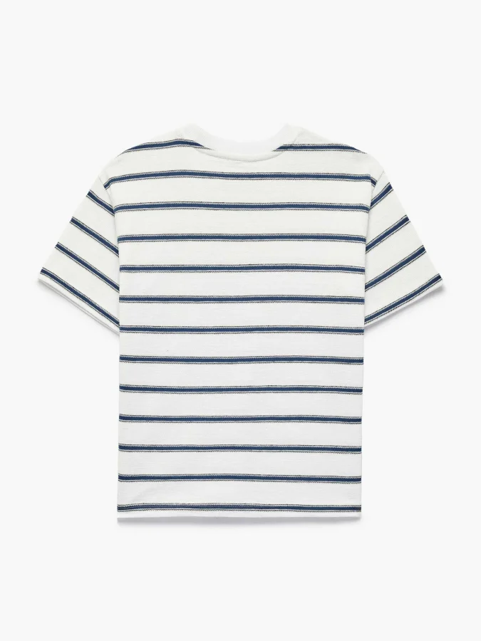KOTON - Striped Cotton T-Shirt 2