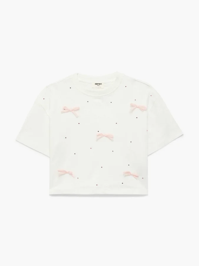 KOTON - Bow Detail T-Shirt