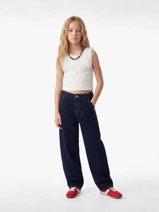 KOTON - Ruffle Detail Crop... 2