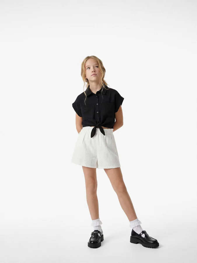 KOTON - Eyelet Shorts