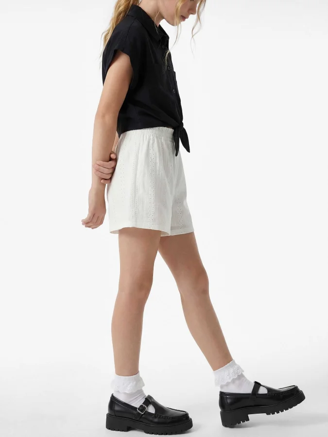 KOTON - Eyelet Shorts 2