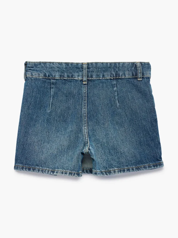 KOTON - Pleated Denim Skort 2