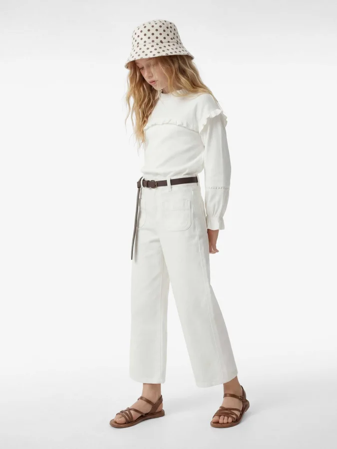 KOTON - Wide-Leg Denim Pants 2