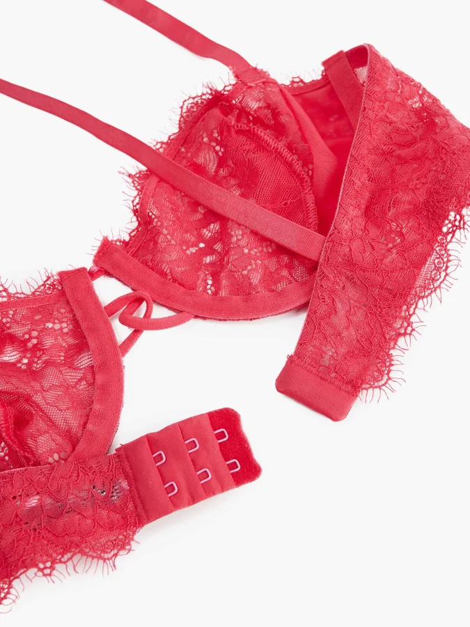 KOTON - Non-Padded Lace Bra 2