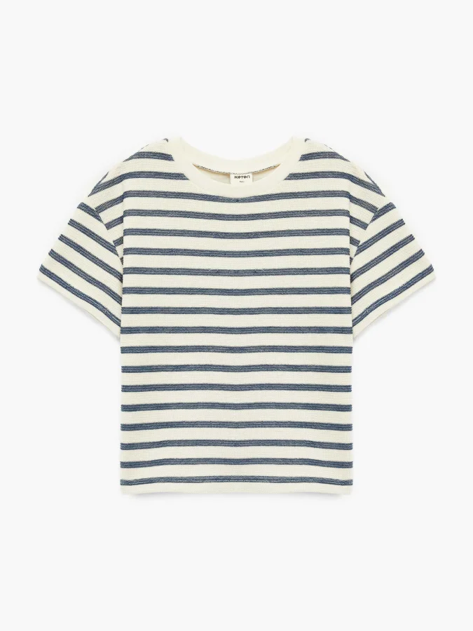 KOTON - Striped T-Shirt 2