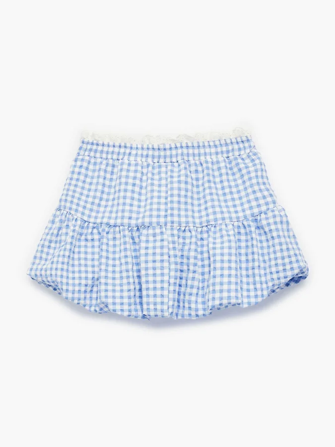 KOTON - Gingham Skirt 2
