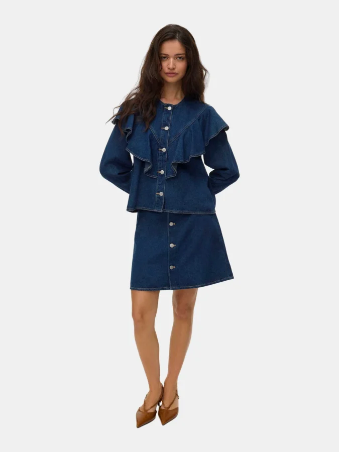 Vero Moda - VMFIA LS FRILL...