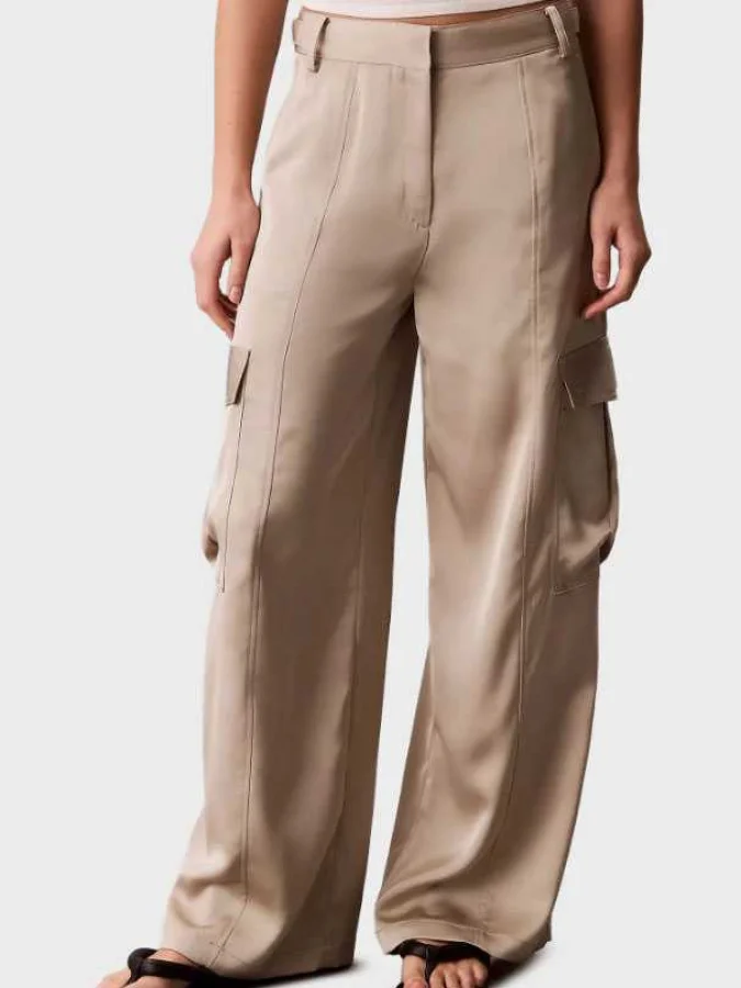 CALVIN KLEIN JEANS - SATIN...