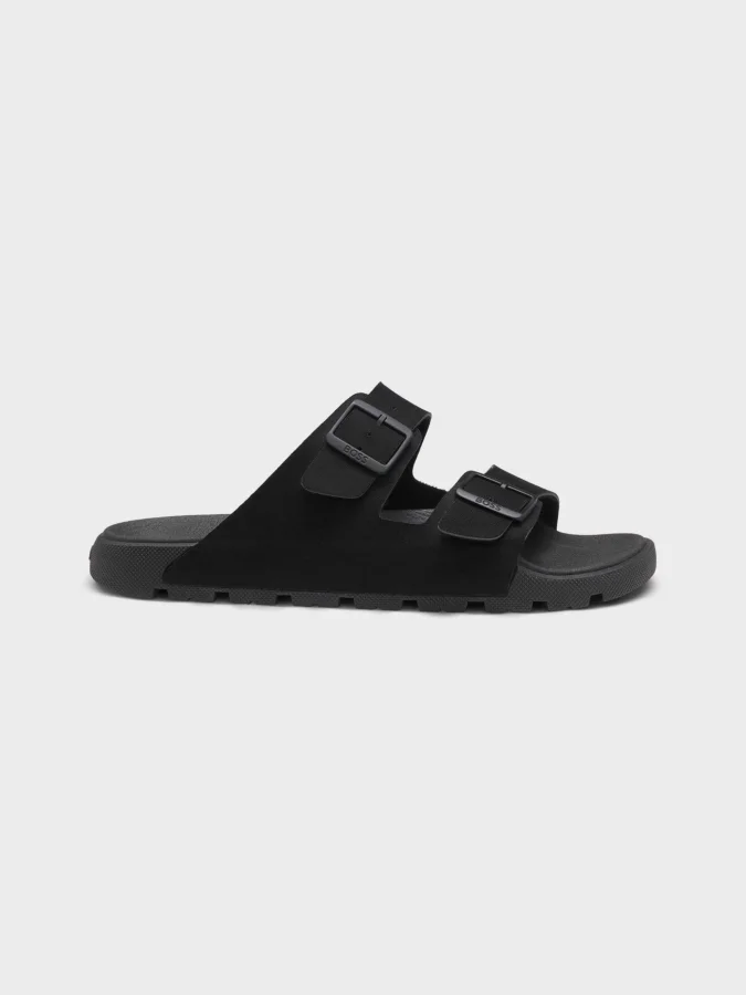 BOSS - Twin-strap slides...