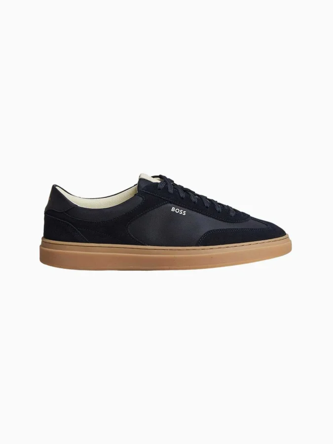 BOSS - Lace-up trainers...