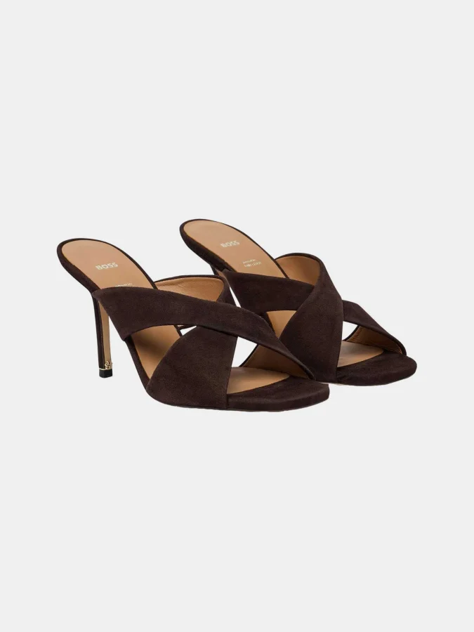 BOSS - Suede sandals with... 2