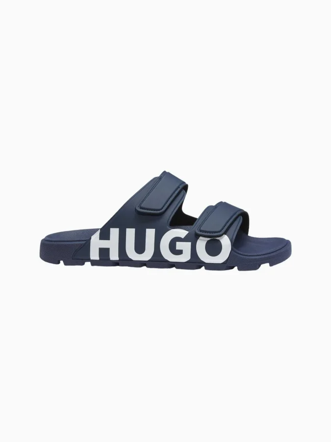 HUGO - Logo sandals with...