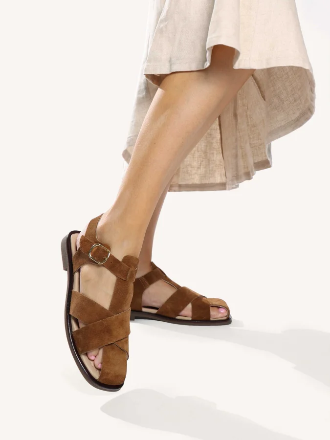 Vante - LADIES LEATHER SANDALS 2