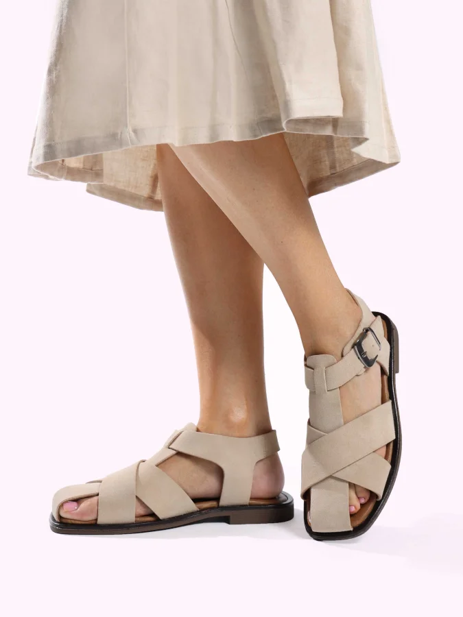 Vante - LADIES LEATHER SANDALS 2