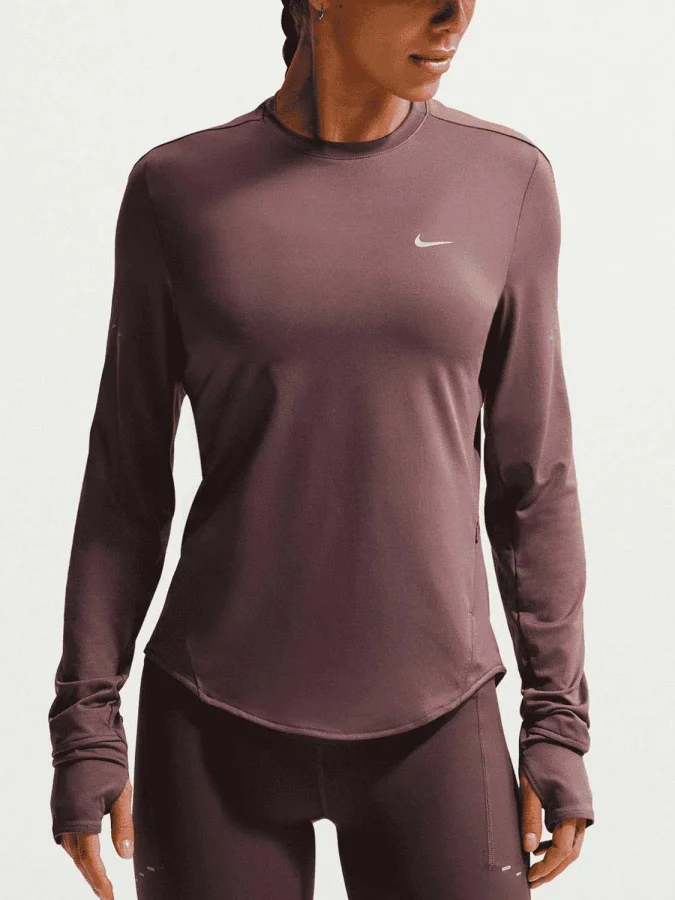NIKE - W NK SWIFT DF UV LS CRW
