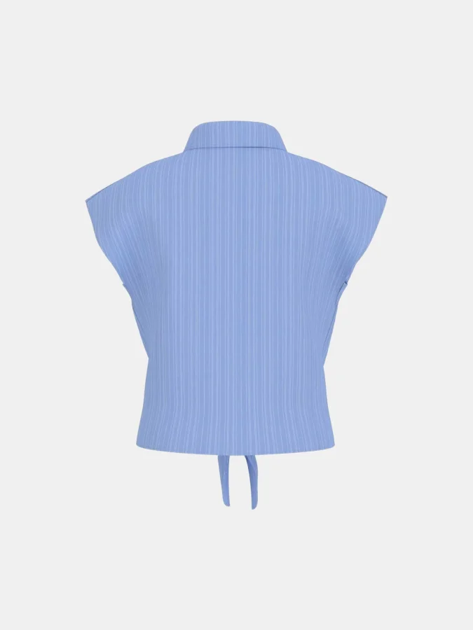GUESS - KNOT POPLIN SHIRT 2