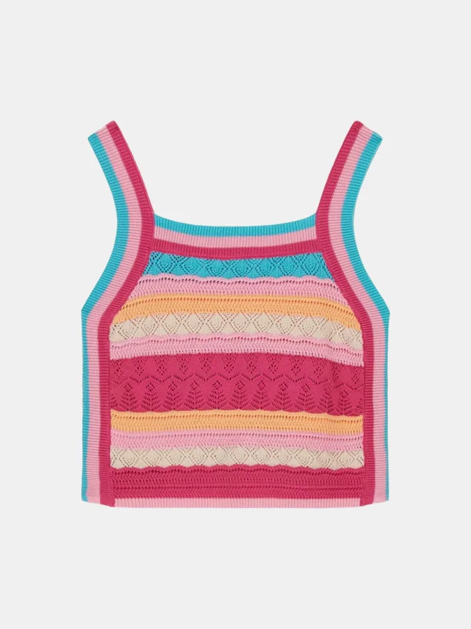 GUESS - SL CROCHET TOP 2