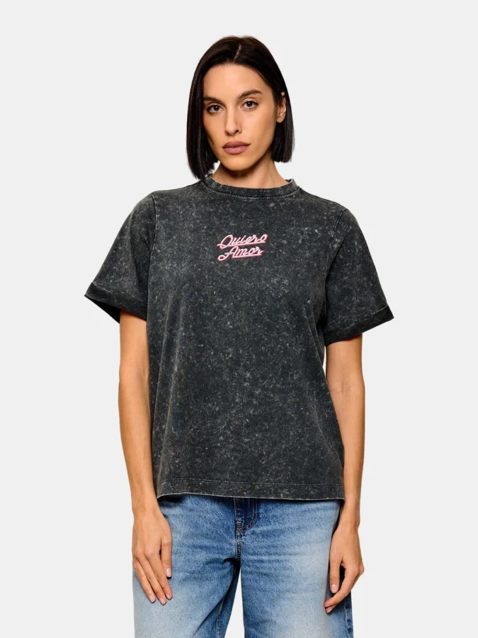 GUESS - SS CN QUIERO AMOR TEE