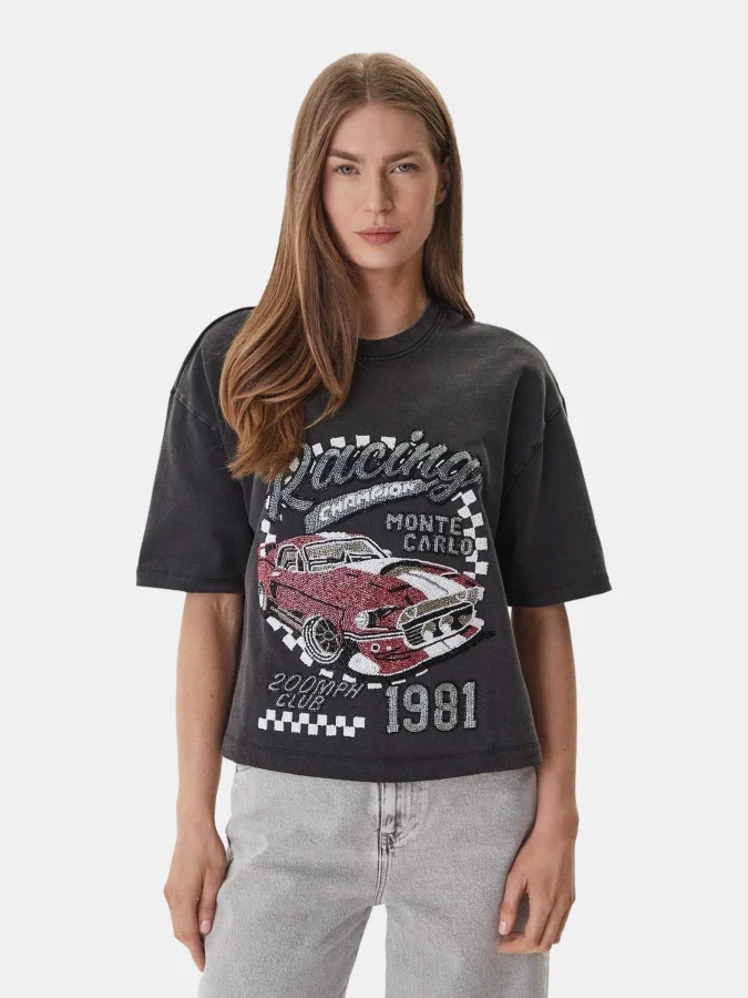 GUESS - SS RACE CAR TEE