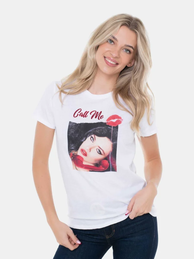 GUESS - SS CALL ME EASY TEE