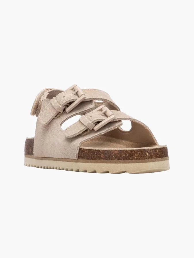 XTI - BEIGE SUEDE KIDS SANDALS 2