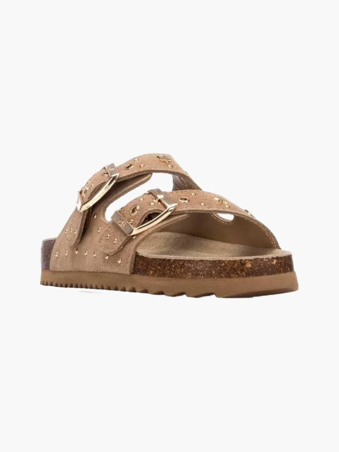 XTI - CAMEL SUEDE KIDS SANDALS 2