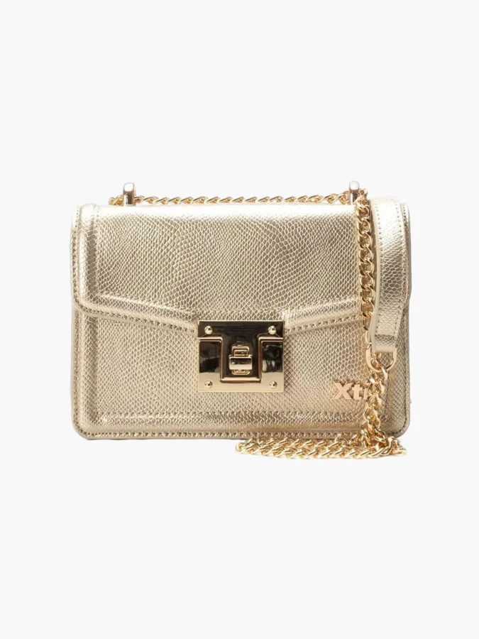 XTI - GOLD PU LADIES BAGS