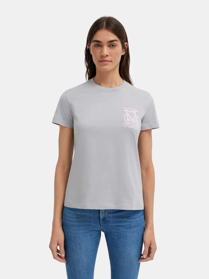 Mavi - BICYCLE PRINTED T-SHIRT