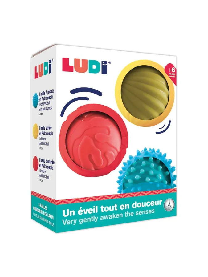 LUDI - SENSORY BALLS x3 2