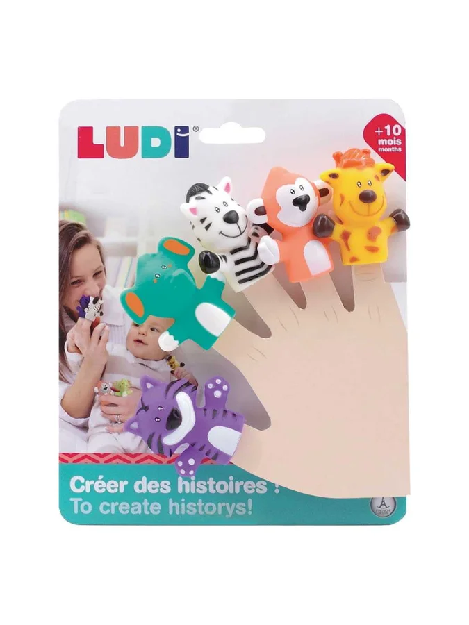 LUDI - FINGER PUPPETS JUNGLE 2