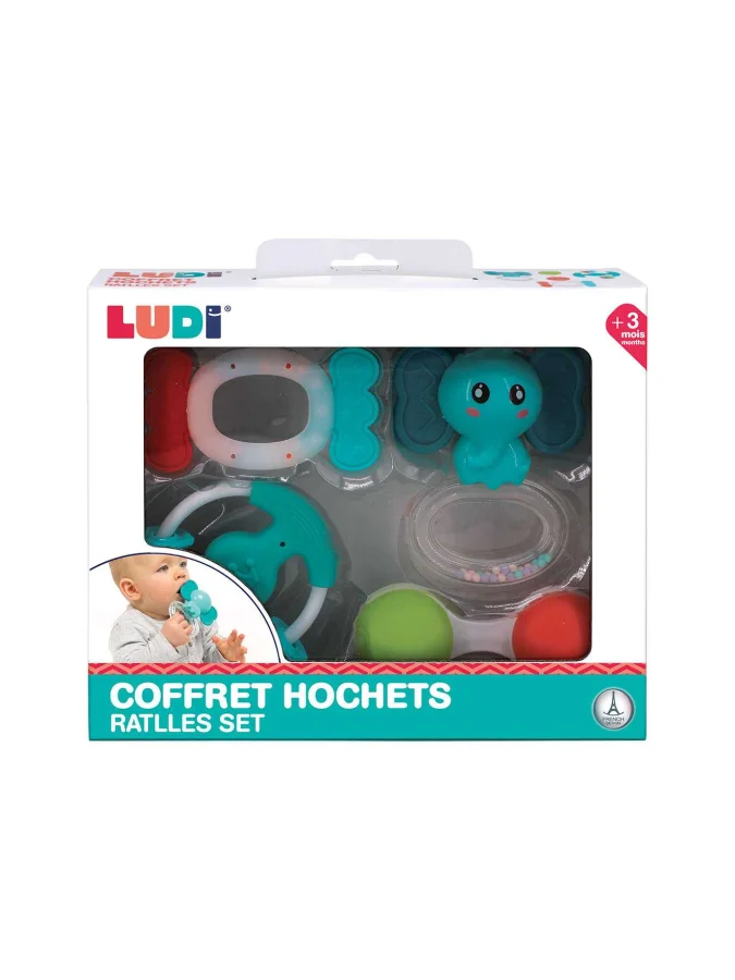 LUDI - SET OF 4 RATTLES 2