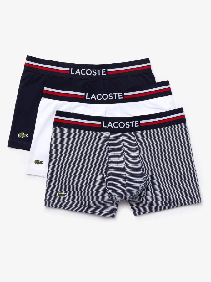 Lacoste - Pack Of 3 Iconic...