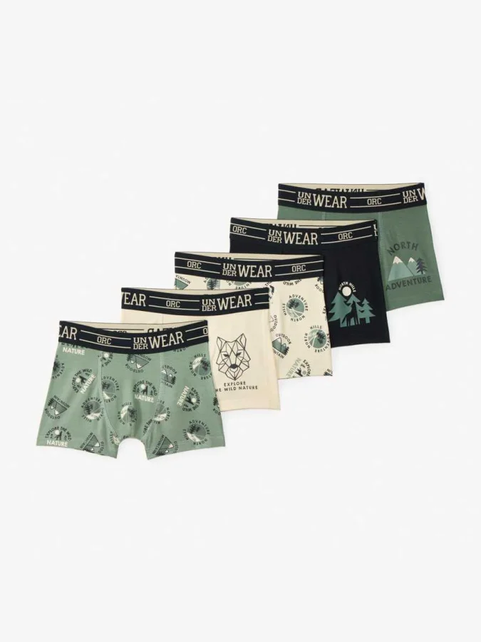 ORCHESTRA - LOT DE 5 BOXERS...