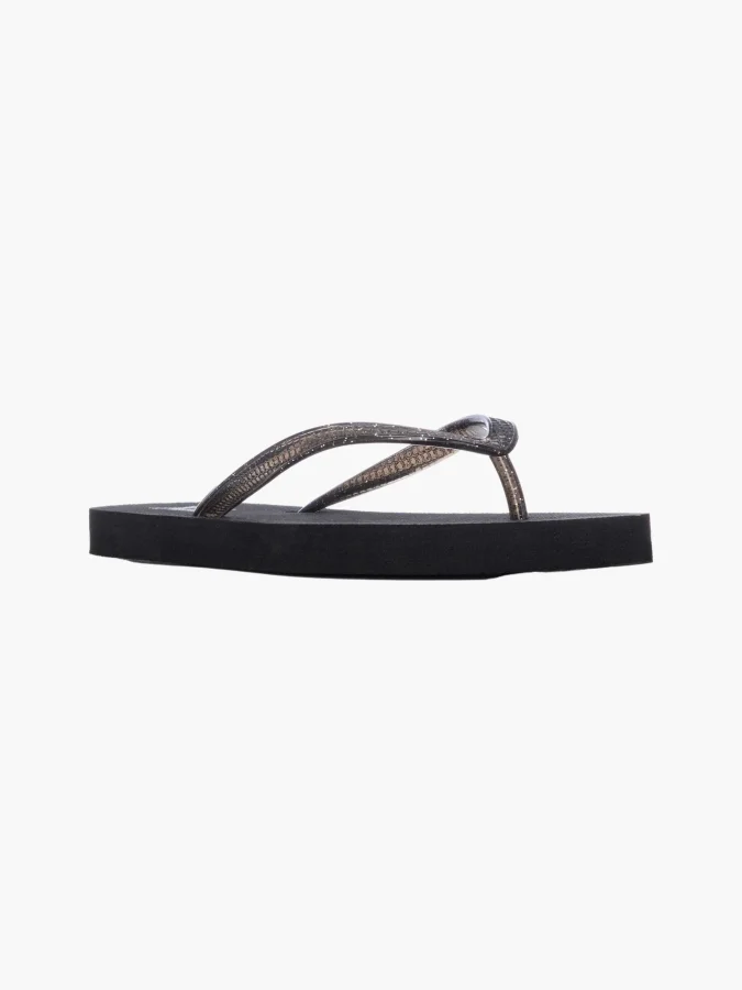 XTI - BLACK PU LADIES SANDALS 2