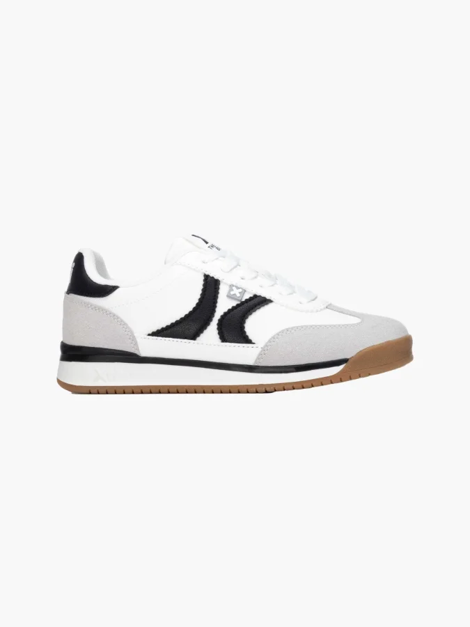 XTI - WHITE TEXTILE KIDS SHOES