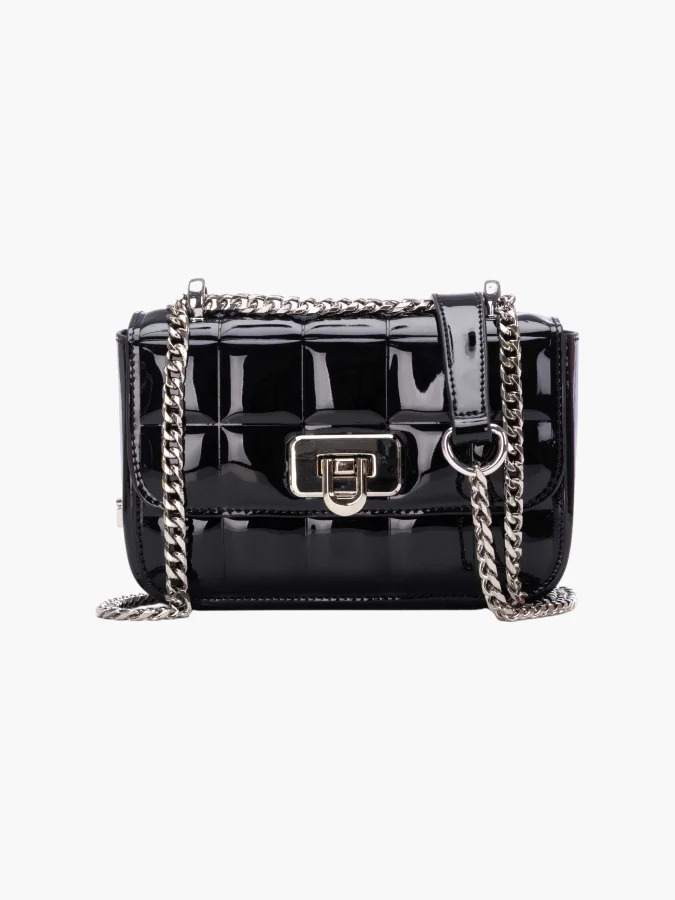 XTI - BLACK PU LADIES BAGS