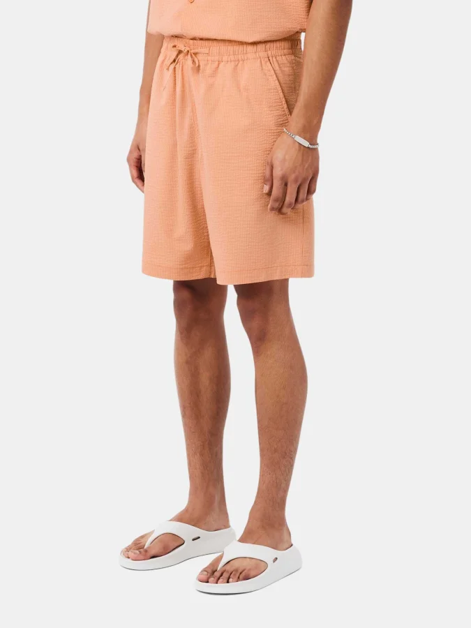 Lacoste - Cotton seersucker...