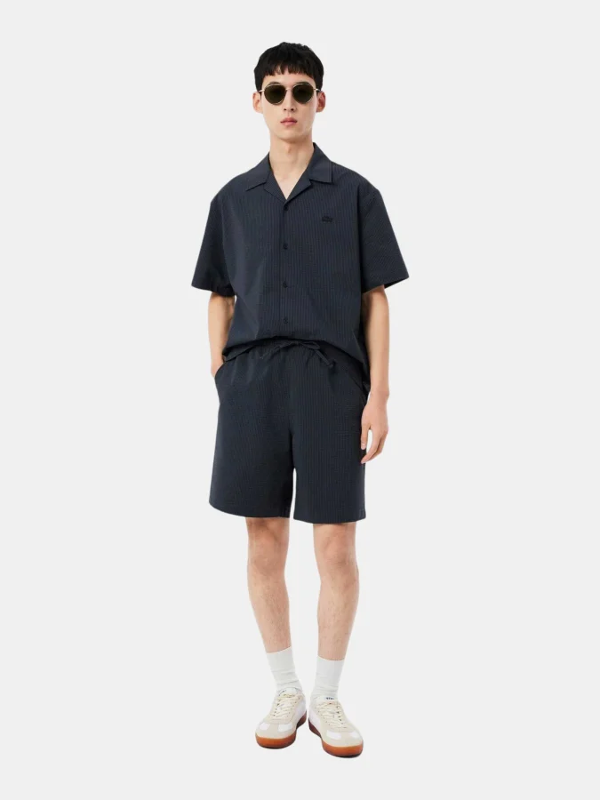 Lacoste - Cotton seersucker...