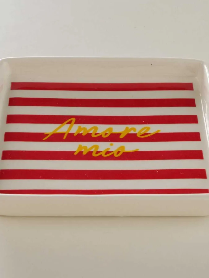 Boltze - Ceramic Plate Amore 2