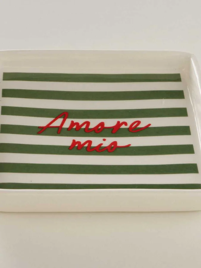 Boltze - Ceramic Plate Amore 2