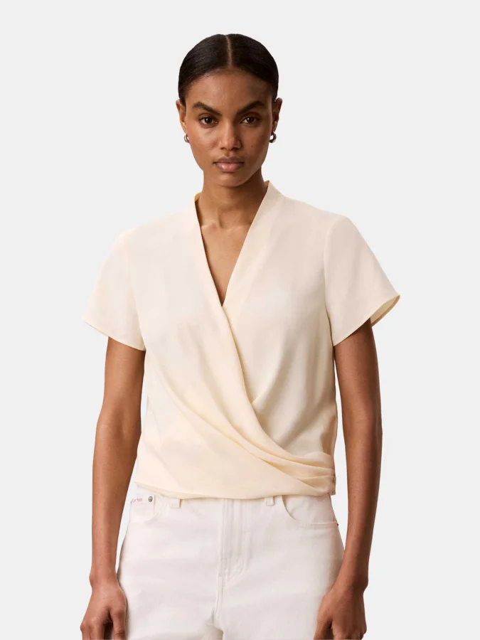Calvin Klein - CREPE SS...