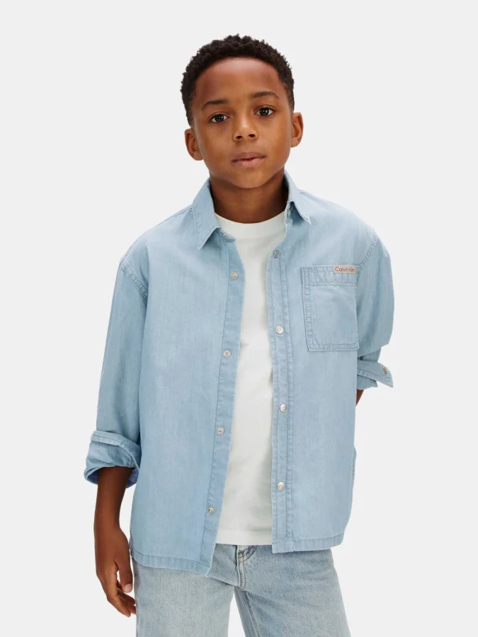 Calvin Klein - CHAMBRAY LS...