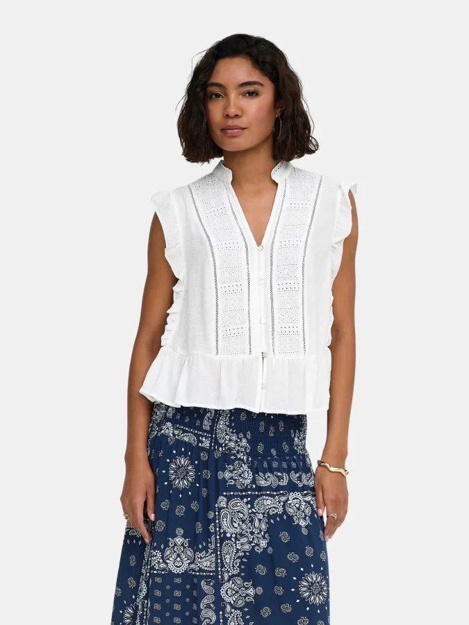 ONLY - ONLHENNY S/L FRILL...