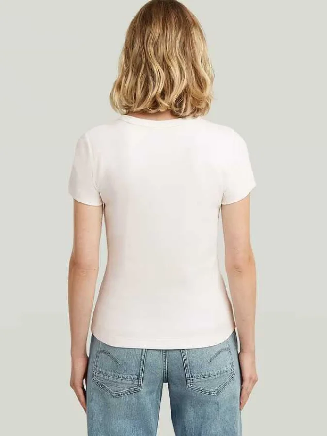G-Star Raw - Slim rib t wmn 2