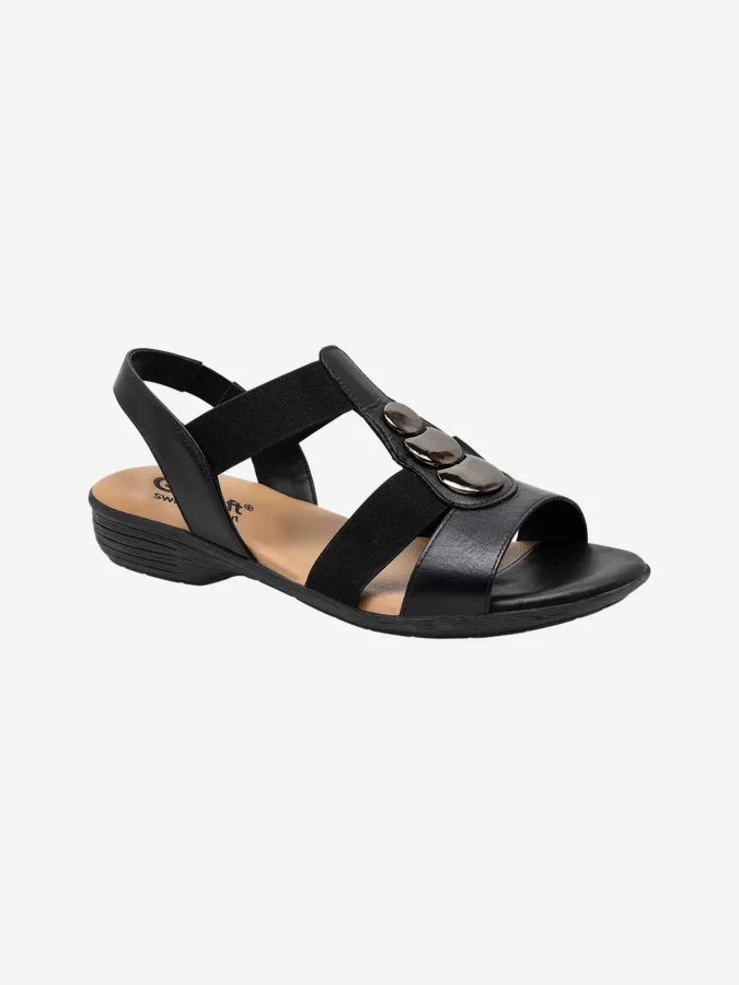 GO SOFT - GO Sandal BLACK 2