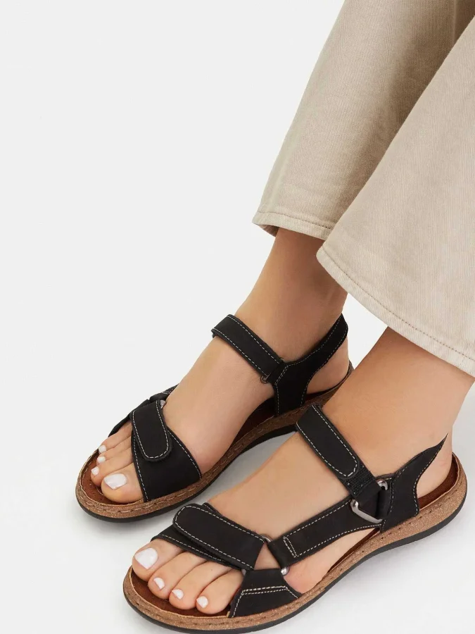 GO SOFT - GO Sandal BLACK 2