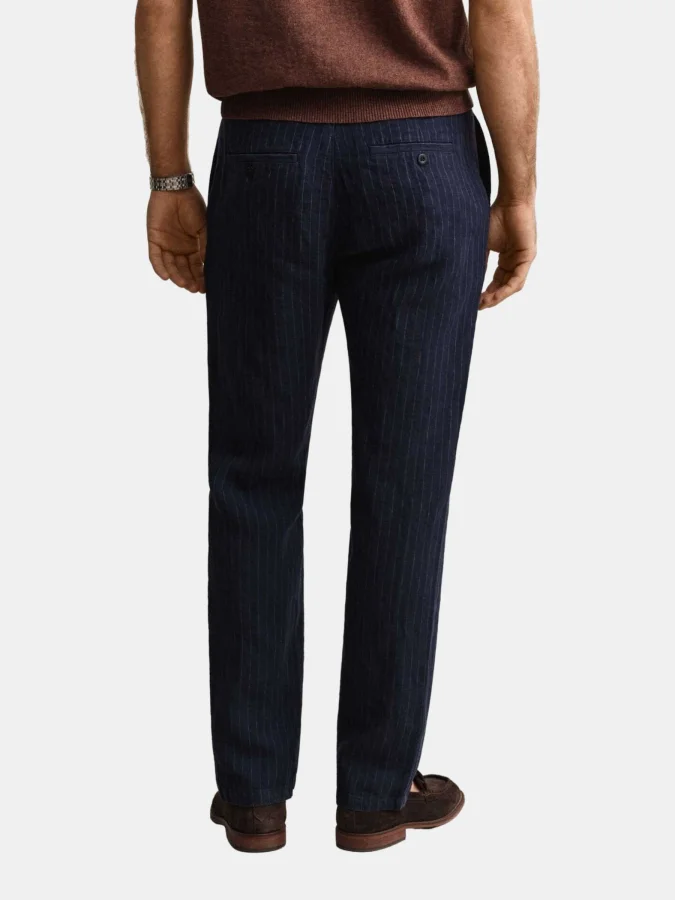 GANT - REG STRIPED LINEN DS... 2