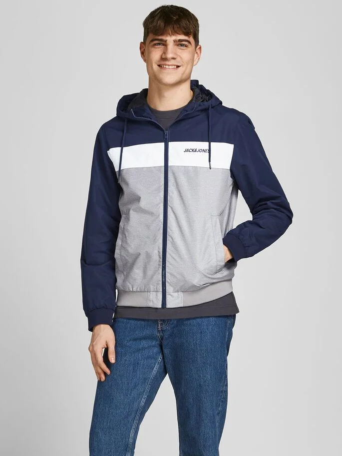 Jack & Jones - JJERUSH HOOD BOMBER NOOS Jack & Jones - JJERUSH HOOD BOMBER NOOS